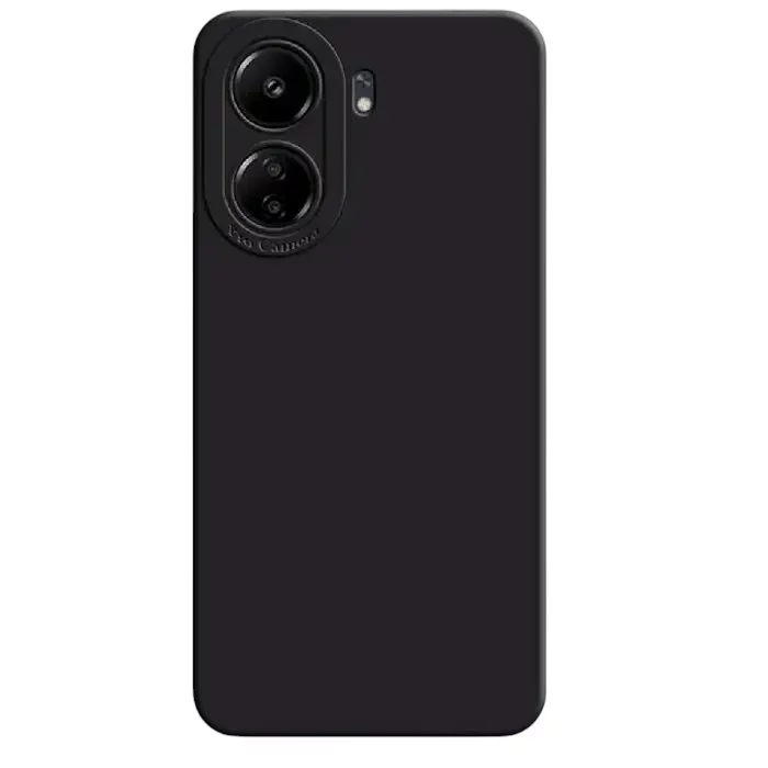 Husă Xcover Xiaomi Redmi 13C Soft Touch Black