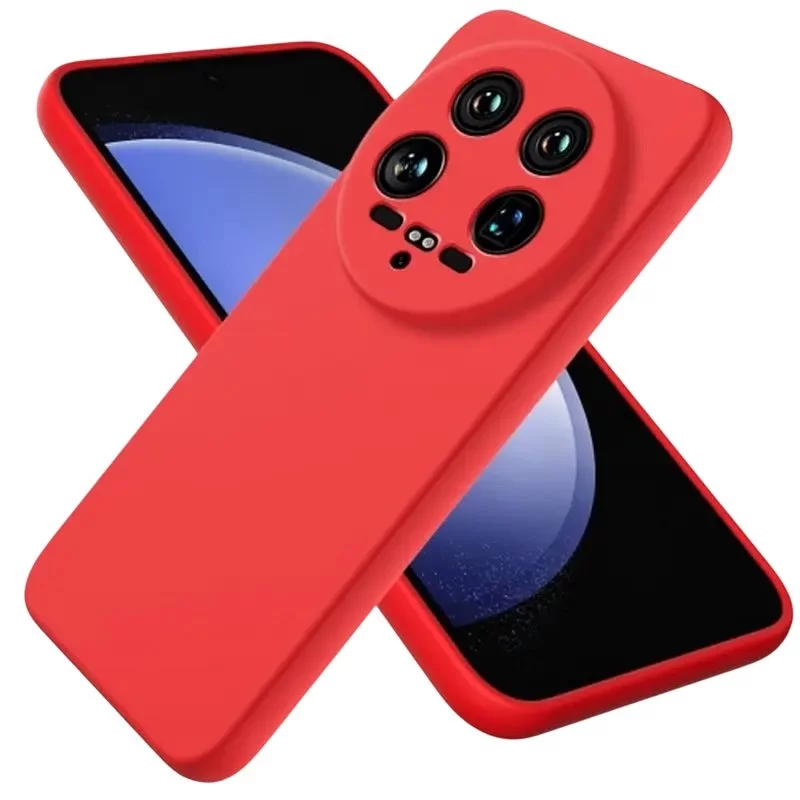 Чехол Xcover Xiaomi 14 Ultra Liquid Silicone Red