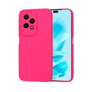 Image Чехол Xcover Honor 200 Lite Liquid Silicone Pink