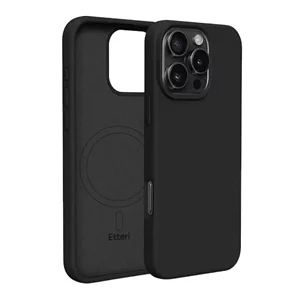 Image Чехол Etteri Apple iPhone 16 Pro Max Silicone Black