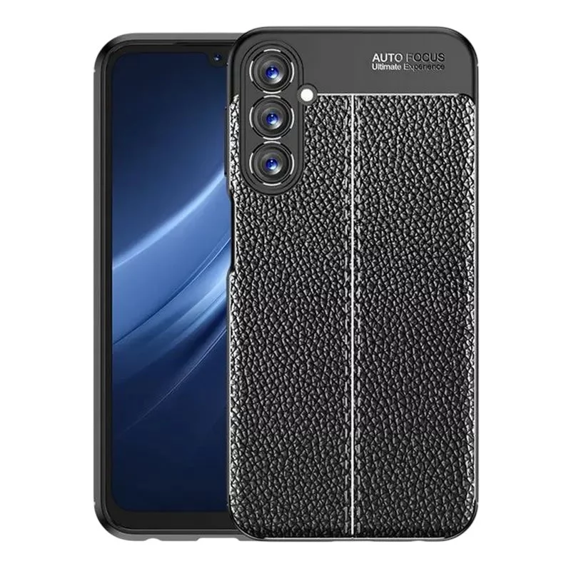 Husă Xcover Samsung Galaxy A04s Leather Black