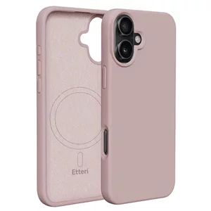 Image Чехол Etteri Apple iPhone 16 Silicone Light Pink