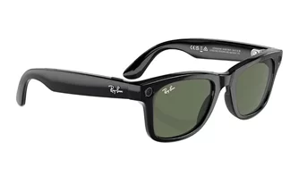 Умные очки Ray-Ban Meta Wayfarer Shiny Black, G-15 Green RW4006 150-L