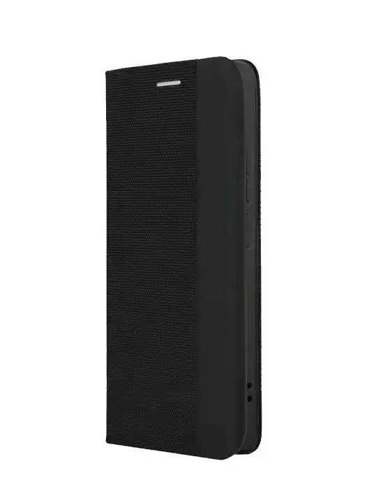 Husă WOO Shell Flip Nylon Oppo A40 Black