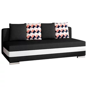 Image Диван Eltap Calia Sawana 14/Soft 17/Zigzag 60 Black/White