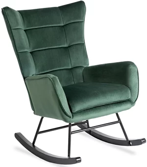 Image Fotoliu balansoar Mebel Elite Jackson Green/Black
