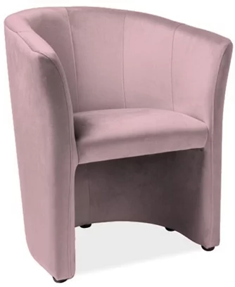 Fotoliu Signal TM-1 Velvet Antique Rose/Wenge