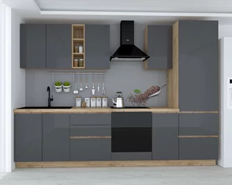 Bucatarie Marcel Prod Chelsea Craft Oak Golden/Anthracite