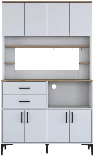Image Кухня Mirage Meble JE179 White/Walnut