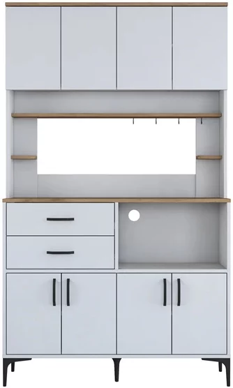 Кухня Mirage Meble JE179 White/Walnut