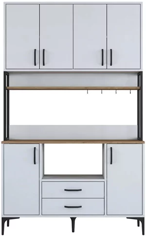 Image Кухня Mirage Meble JE169 White/Walnut