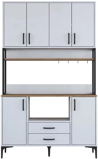 Кухня Mirage Meble JE169 White/Walnut
