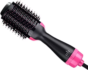 Image Фен-щетка Aptel AG750 Black/Pink