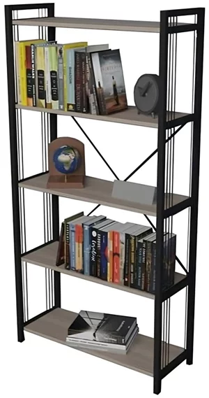 Image Стеллаж Prestige 5 Layer 180x88x34 Pine/Black