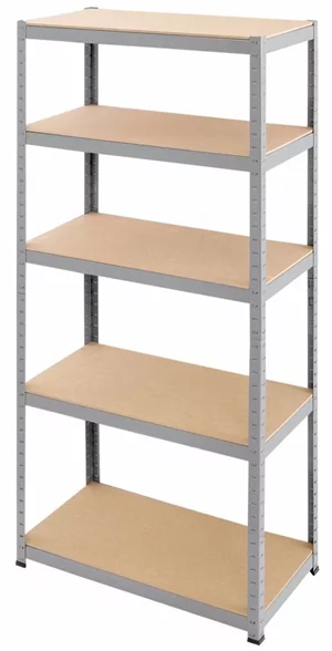 Image Стеллаж SDGroup Strategic 180x75x40 Galvanized Inox