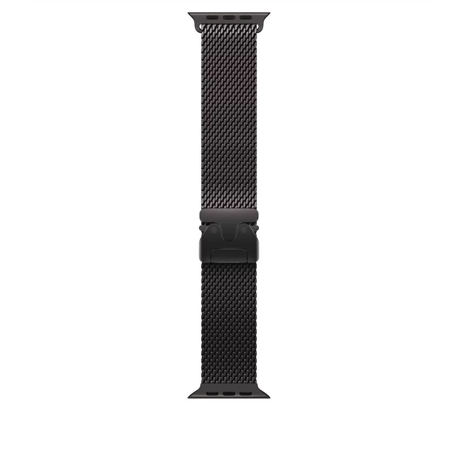 Image Curea Apple Milanese Loop 49mm MXKH3 Black Titanium L