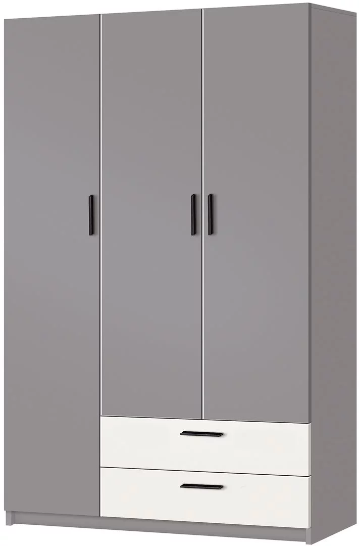 Image Шкаф Modern Andi 120 Slate Gray/White
