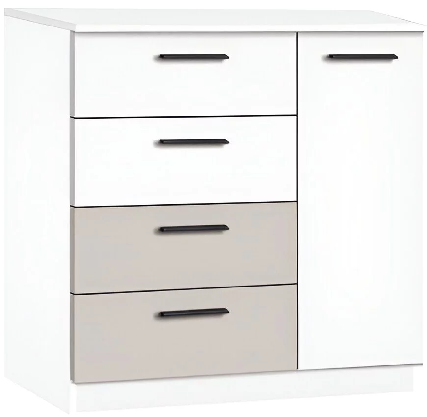 Image Тумба Modern Andi 4+1S White/Cashmere