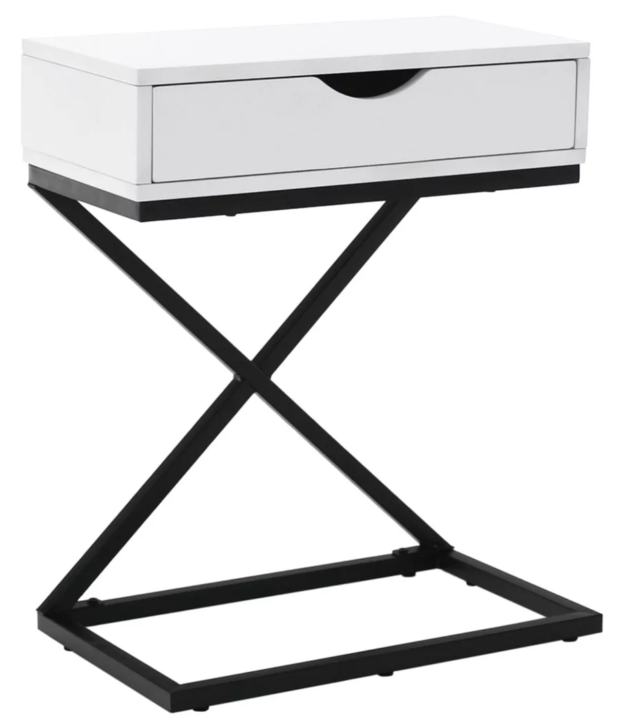 Image Тумба Tempo Kondela Vired White/Black