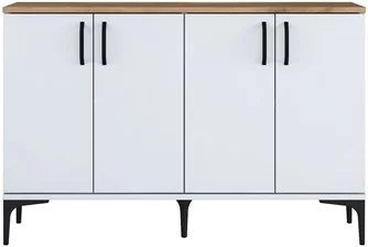 Тумба Mirage Meble JE162 White/Walnut