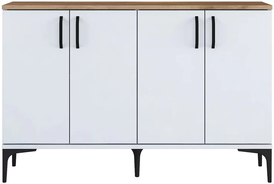 Image Тумба Mirage Meble JE162 White/Walnut