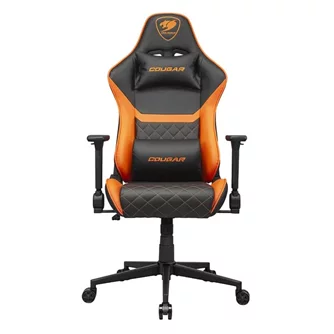 Scaun gaming Cougar Armor One V2 Gold Black/Orange