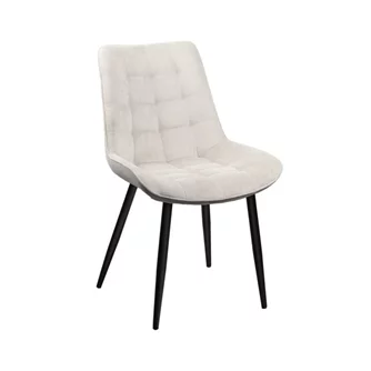 Scaun de bucatarie DP Hans BGF166-2 Velvet Beige/Black