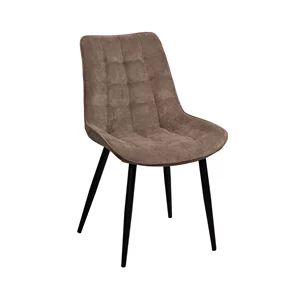 Image Scaun de bucatarie DP Hans BGF166-7 Velvet Brown/Black