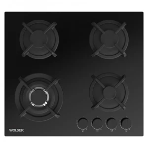 Image Варочная панель газовая Wolser WL-BRD 6404 Black