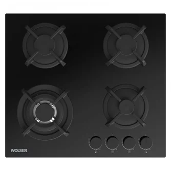 Варочная панель газовая Wolser WL-BRD 6404 Black