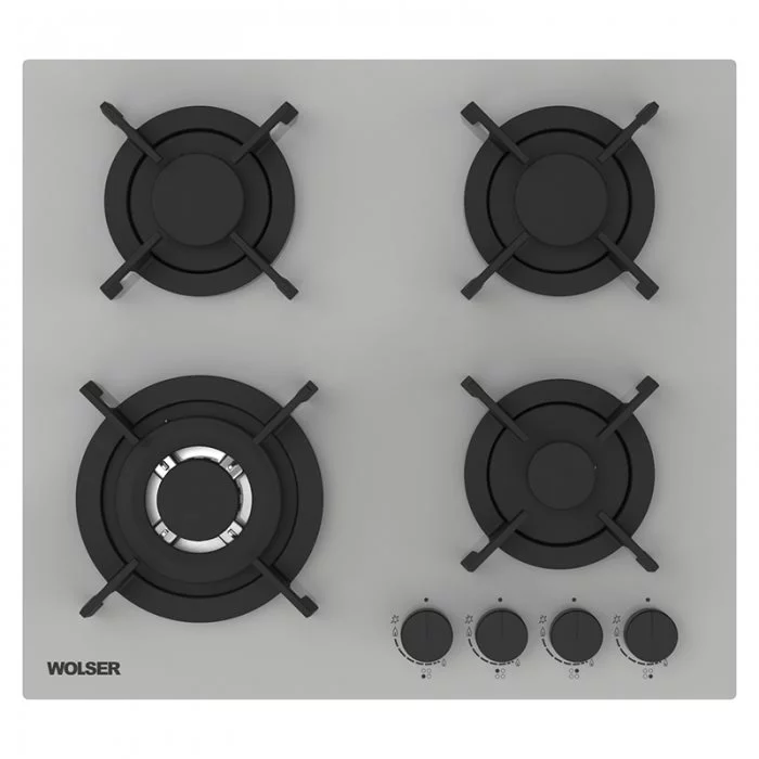Plita de gaz incorporabila Wolser WL-BRD 6405 Gray