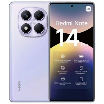 Мобильный телефон Xiaomi Redmi Note 14 Pro 8/256GB Purple
