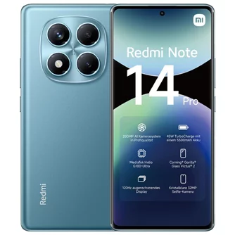 Мобильный телефон Xiaomi Redmi Note 14 Pro 8/256GB Blue