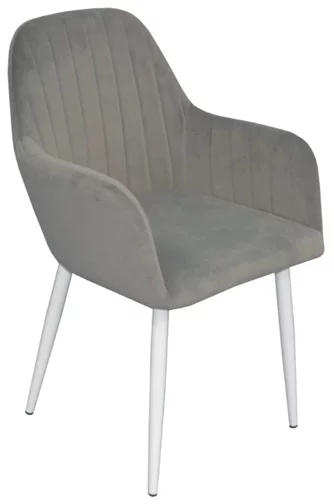 Scaun de bucatarie Evelin LC-621 Wh Light Grey