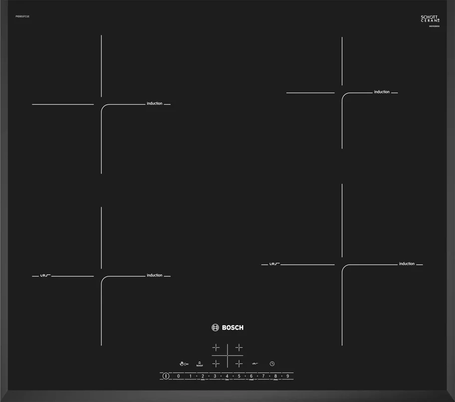 Image Plită cu inducție Bosch PIE651FC1E