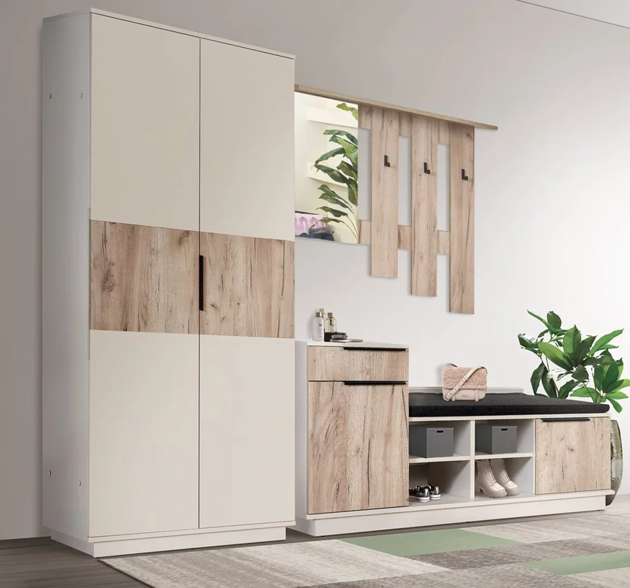 Image Прихожая Modern Visit Cashmere/Craft Oak Gray