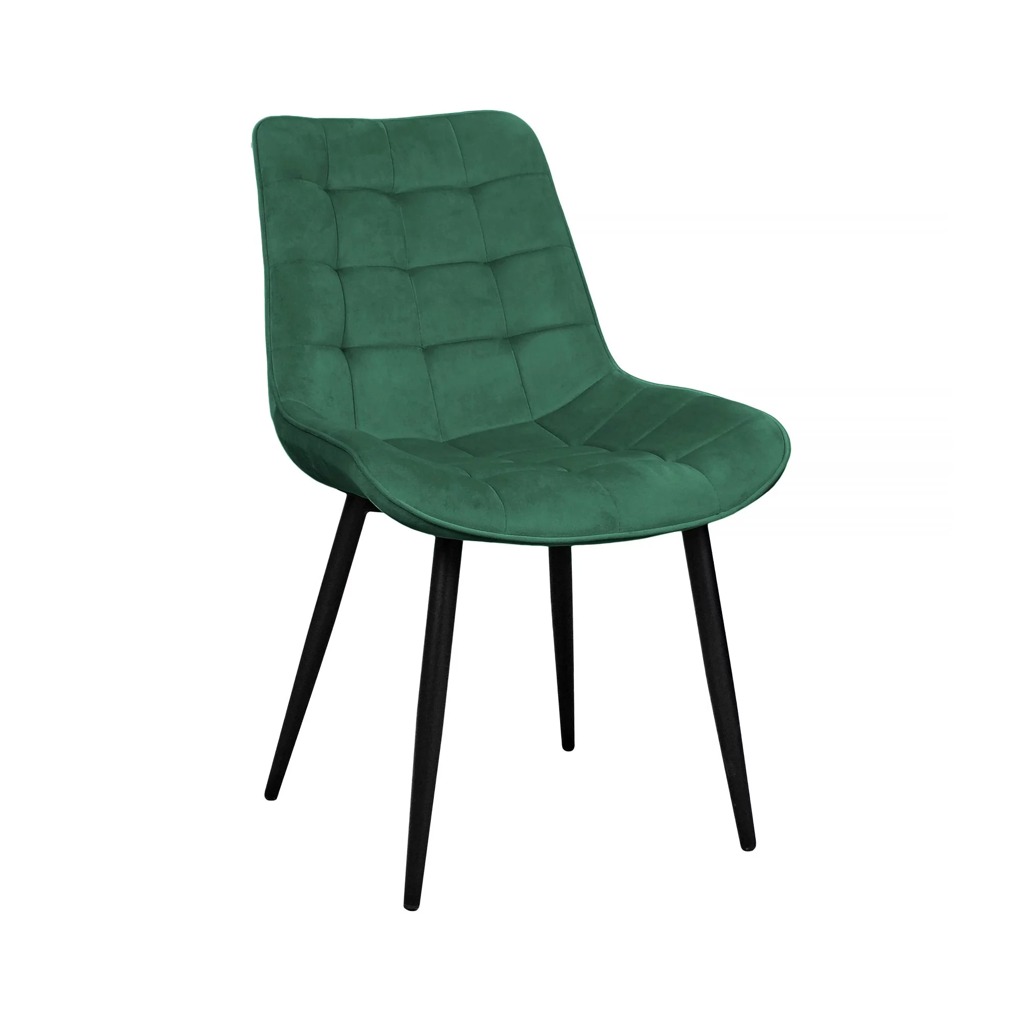 Стул Capella Catifea Dark Green HLR57+Black-Legs