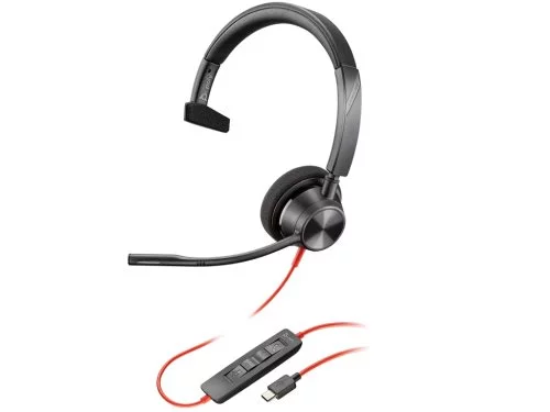 Image Căști Poly Blackwire 3310 Mono