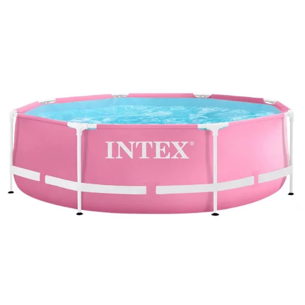 Image Каркасный бассейн Intex 28290 Metal Frame 244x76 cm Pink