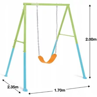 iNTEX leagan cu 2 scaune interschimbabile 170x235x200 cm