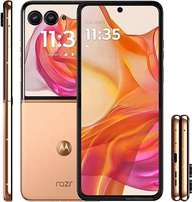 Image Мобильный телефон Motorola Razr 50 Ultra 12/512Gb Peach Fuzz