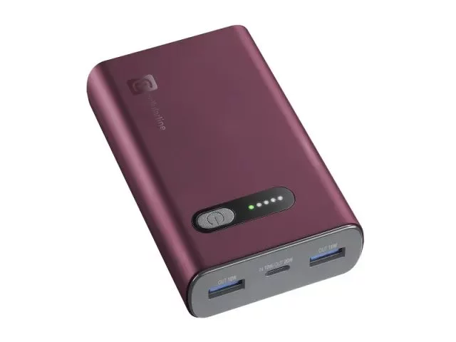 Image Внешний аккумулятор Cellularline 10000mAh Fast PD 20W