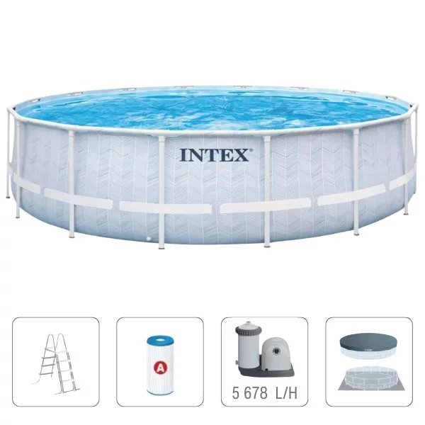 Image Piscina cu cadru metalic INTEX 26746 488 x 122cm
