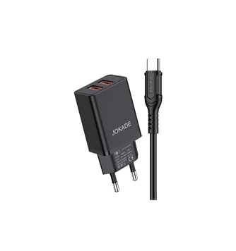 Зарядка Jokade USB-A to Type-C Dual Port JB024
