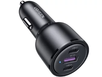 Bloc UGREEN 1Type-C+1Type-C Aluminum 3A 53W