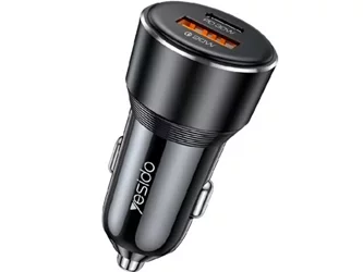 Зарядка Yesido Dual Port 1USB-A+1Type-C 50W Max 2.4A