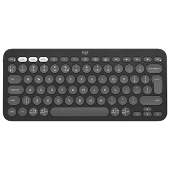 Tastatură Logitech Pebble Keys 2 K380S Tonal Graphite - US