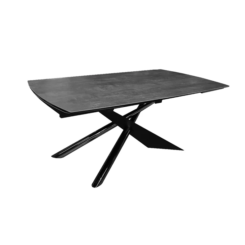 Image Masa Extensibilă Cross Black 180/220/260×98