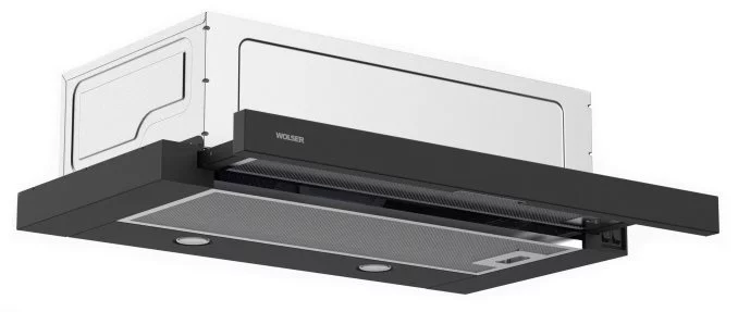Image Hota de bucatarie Wolser WL-F 60 SLIM BLACK incorporabila
