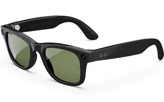 Ochelari Ray-Ban Meta Wayfarer Shiny Black, G15 Green RW4008 150-L